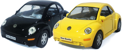 

Jack Royal Die cast metal Mini cars 2 Combo(Black, Yellow)