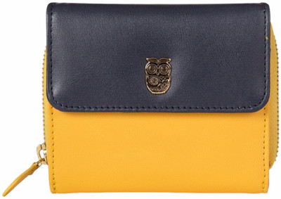 

Chumbak Women Yellow, Blue Artificial Leather Wallet(5 Card Slots), Blue;yellow