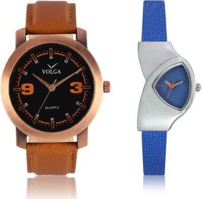 LOREM VL21LR208 New Latest Stylish Designer Leather Belt Attractive Different Combo Watch  - For Men & Women   Watches  (LOREM)