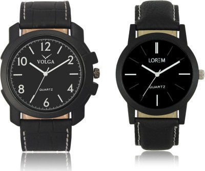 LOREM VL14LR05 New Latest Stylish Designer Leather Belt Attractive Different Combo Watch  - For Men   Watches  (LOREM)