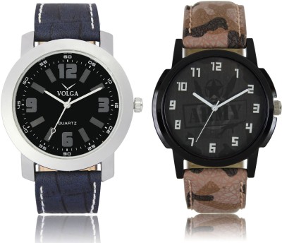 LOREM VL30LR03 New Latest Stylish Designer Leather Belt Attractive Different Combo Watch  - For Men   Watches  (LOREM)