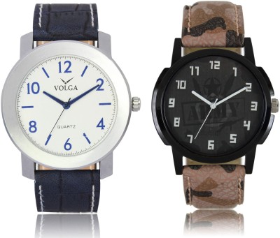 LOREM VL11LR03 New Latest Stylish Designer Leather Belt Attractive Different Combo Watch  - For Men   Watches  (LOREM)