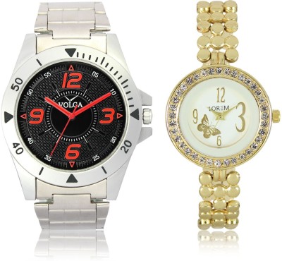 LOREM VL02LR203 New Latest Stylish Designer Metal Belt Attractive Different Combo Watch  - For Men & Women   Watches  (LOREM)