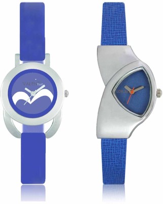 LOREM WAT-W06-0208-W07-0017-COMBOLOREMBlue::Blue Designer Stylish Shape Best Offer Combo Beautiful Watch  - For Women   Watches  (LOREM)