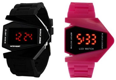 vk sales Black And Pink Watch  - For Boys   Watches  (vk sales)