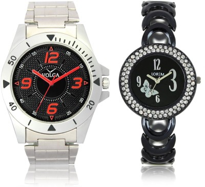 LOREM VL02LR201 New Latest Stylish Designer Metal Belt Attractive Different Combo Watch  - For Men & Women   Watches  (LOREM)