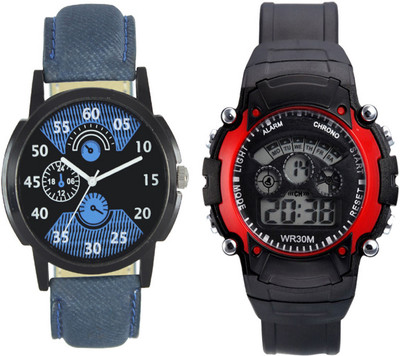 SRK ENTERPRISE Kids Watch Combo With Stylish And Premium Collection LK17 Watch  - For Boys   Watches  (SRK ENTERPRISE)