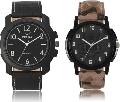 LOREM VL14LR03 New Latest Stylish Designer Leather Belt Attractive Different Combo Watch  - For Men   Watches  (LOREM)