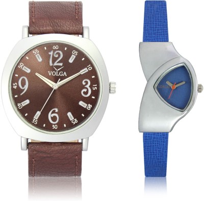 LOREM VL46LR208 New Latest Stylish Designer Leather Belt Attractive Different Combo Watch  - For Men & Women   Watches  (LOREM)