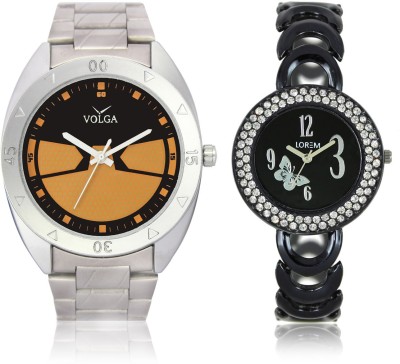 LOREM VL03LR201 New Latest Stylish Designer Metal Belt Attractive Different Combo Watch  - For Men & Women   Watches  (LOREM)