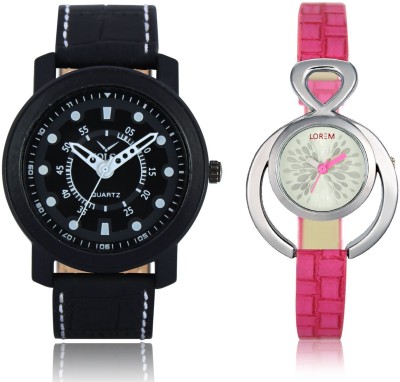 LOREM VL15LR205 New Latest Stylish Designer Leather Belt Attractive Different Combo Watch  - For Men & Women   Watches  (LOREM)