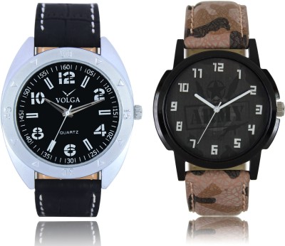 LOREM VL31LR03 New Latest Stylish Designer Leather Belt Attractive Different Combo Watch  - For Men   Watches  (LOREM)