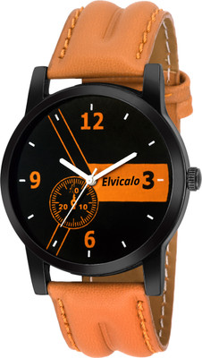 

Elvicalo ELCW02 Superior Black Dial Sports Watch - For Men