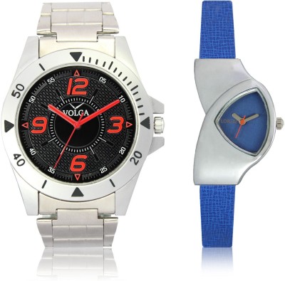 LOREM VL02LR208 New Latest Stylish Designer Leather-Metal Belt Attractive Different Combo Watch  - For Men & Women   Watches  (LOREM)
