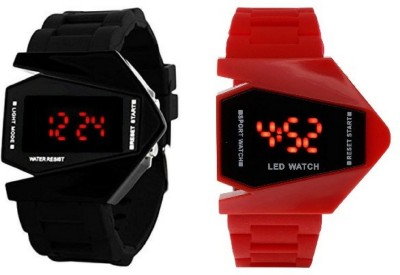 vk sales Black And Red Watch  - For Boys   Watches  (vk sales)