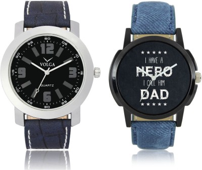 LOREM VL30LR07 New Latest Stylish Designer Leather Belt Attractive Different Combo Watch  - For Men   Watches  (LOREM)