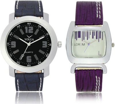 LOREM VL30LR207 New Latest Stylish Designer Leather Belt Attractive Different Combo Watch  - For Men & Women   Watches  (LOREM)