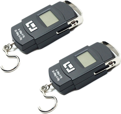 

AmtiQ New Digital Electronic (Pack of 2) Portable 15Kg Luggage Weighing Scale(Black)