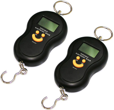 

AmtiQ New Digital Electronic (Pack of 2) Smiley 15Kg Luggage Weighing Scale(Multicolor)