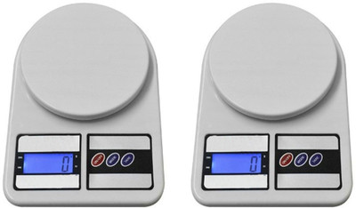 AmtiQ New Digital Electronic (Pack of 2) SF 400 5Kg Kitchen Weighing Scale(Off-White) available at flipkart for Rs.849