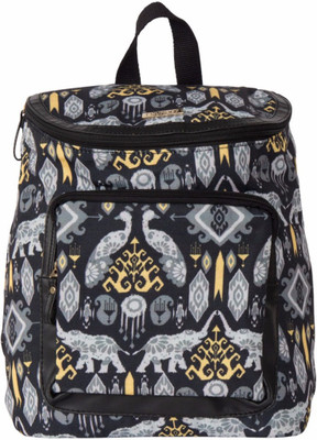 

Chumbak Ikat Forest Square 5 L Backpack(Black)