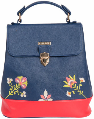 

Chumbak Mughal Garden 5 L Backpack(Blue), Navy blue