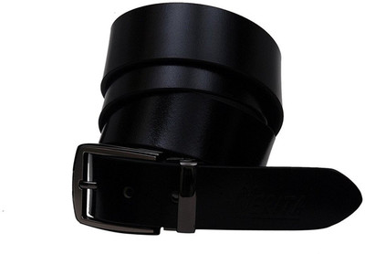 

Cyclone Men Casual Black Genuine Leather Belt