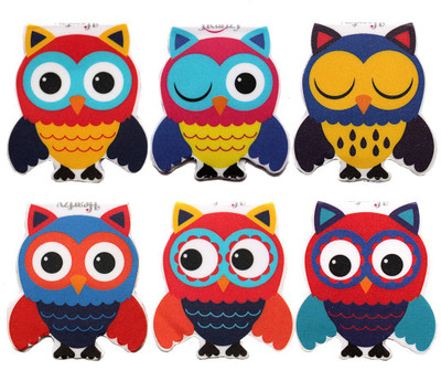 

Heartzy Enchanting Expressions Set of 6 Cute Owl Magnetic Bookmarks Bookmark(OWL, Multicolor)