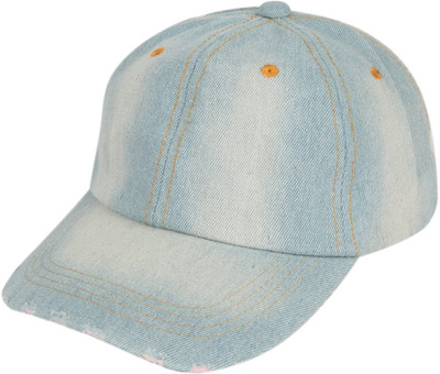 HANDCUFFS Handcuffs Denim Baseball Adjustable Cap Vintage Cap For Men/Women- Light Bue Cap