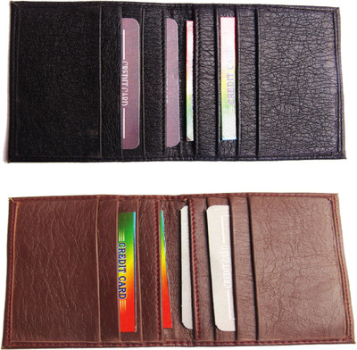 

poland 8 Card Holder(Set of 2, Tan, Brown, Black)