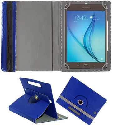 Fastway Book Cover for Samsung Galaxy Tab A 8 inch Designer Rotating Case(Blue, Cases with Holder, Pack of: 1)