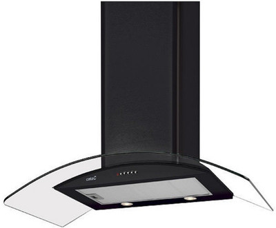 

Cata C-GLASS BLACK 90 CM Wall Mounted Chimney(Black 1150 CMH)