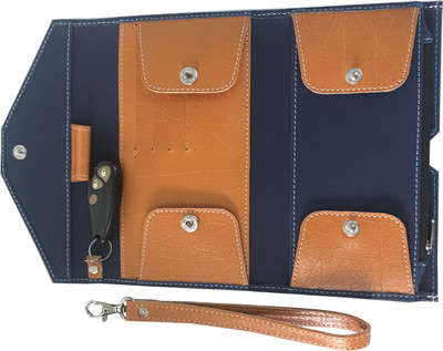 

SAW LEATHER GOODS Casual Multicolor Clutch