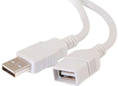 

Pi World Usb 3.0 Male To Female Extension Cable USB Cable - 1.5 m USB Cable(White)