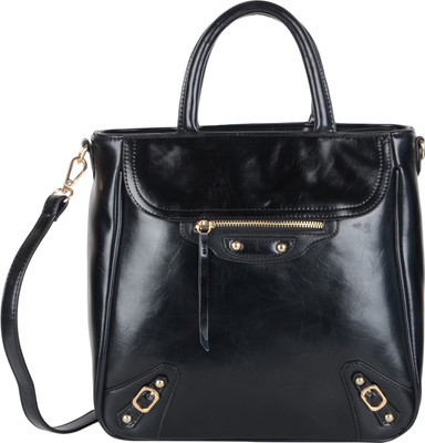 

Fiona Trends Satchel(Black)