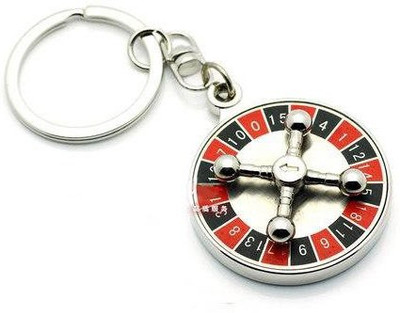 

Skywalk Casino Roulette Wheel Metal Keychain Key Chain