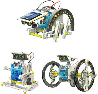 

PRESENTSALE 14 in 1 Educational Solar Robot Kit for kids(Multicolor)