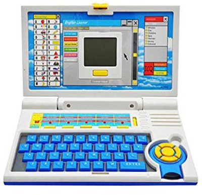 

Hariom Enterprise New English Learner Laptop For Kids - 20 Acitivites(Blue)