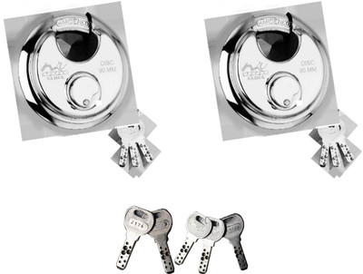 

Madhraj Disc Lock Padlock(Glossy)