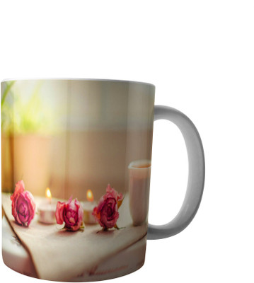 

RD Creations Specially Designed Good Morning Coffee PWMGM2051 Ceramic Mug(300 ml), Multicolor