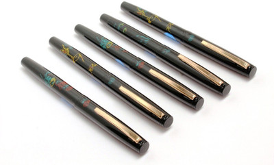 

Ledos Hero 343 Model Art Handmade Painting Fine Iridium Nib Fountain Pen(Pack of 5)