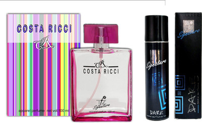 

TFZ Signature Exotic Costa Ricci and Dare Perfume Combo 300ML Eau de Parfum - 200 ml(For Men & Women)