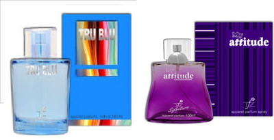 

TFZ Signature Exotic Tru Blu and Attitude Perfume Combo 200ML Eau de Parfum - 200 ml(For Men & Women)
