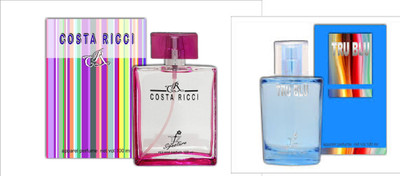 

TFZ Signature Exotic Costa Ricci and Tru Blu Perfume Combo 200ML Eau de Parfum - 200 ml(For Men & Women)