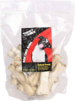 

TommyChew TommyChew Pressed Bones for Dogs 5 Inch (1Kg Pack) Dog Chew(1000 g, Pack of 12)