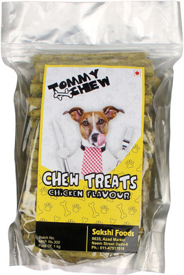 

TommyChew TommyChew Chew Treat for Dogs Chicken flavour (950 gms) Chicken Dog Chew(950 g, Pack of 1)