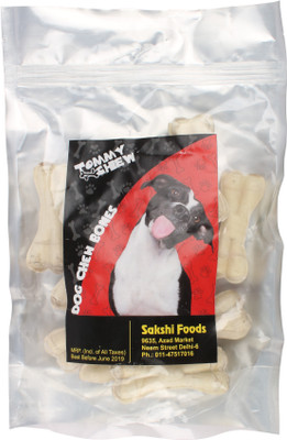 

TommyChew TommyChew Pressed Bones for Dogs 3 Inch (Pack of 12) Dog Chew(600 g, Pack of 12)