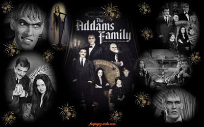 

Akhuratha Designs TV Show The Addams Family Addams Family HD Wall Poster Paper Print(12 inch X 18 inch, Rolled)