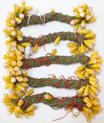 

Lance Retail 480 inch Yellow Rice Lights(Pack of 5)