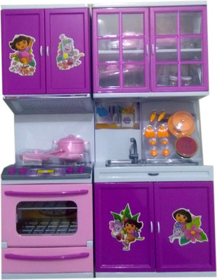 

PRESENTSALE 2 pcs kitchen set dora for kids(Multicolor)